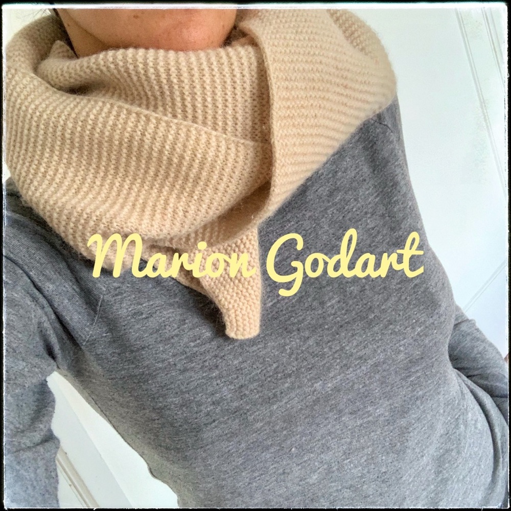 Marion Godart Extra Long Knit Scarf